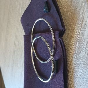 NWOT Lagos Caviar Bangles Sz Sm